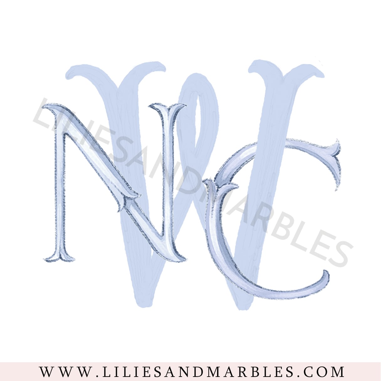 wedding-monogram-watercolor-custom-watercolor-monogram-wedding-logo- (1)