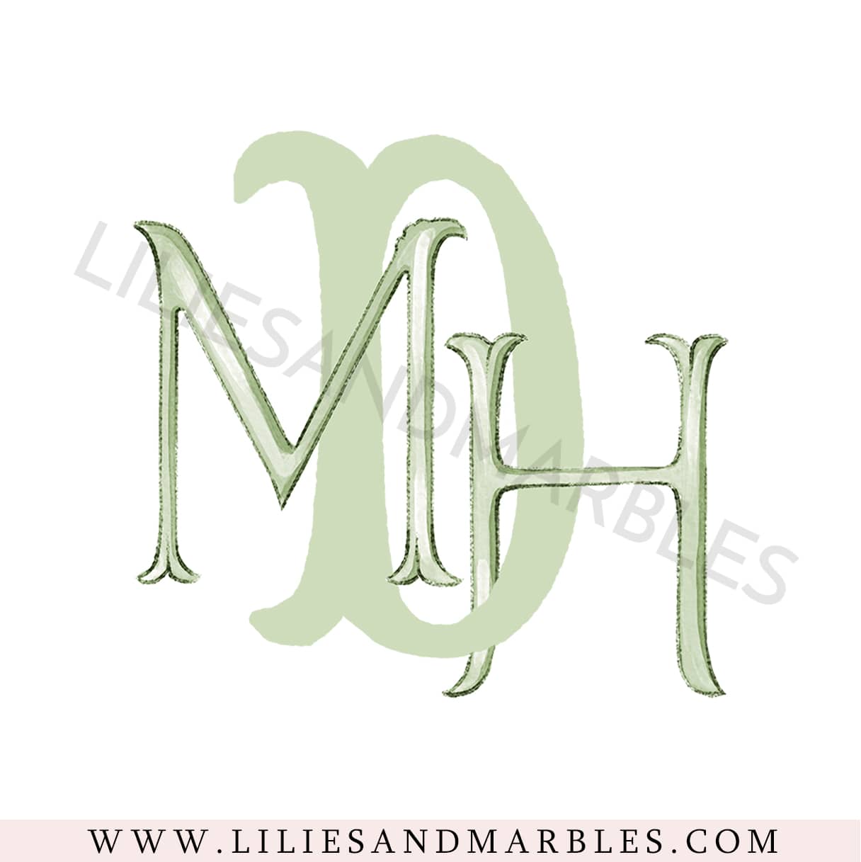 wedding-monogram-watercolor-custom-watercolor-monogram-wedding-logo- (1)